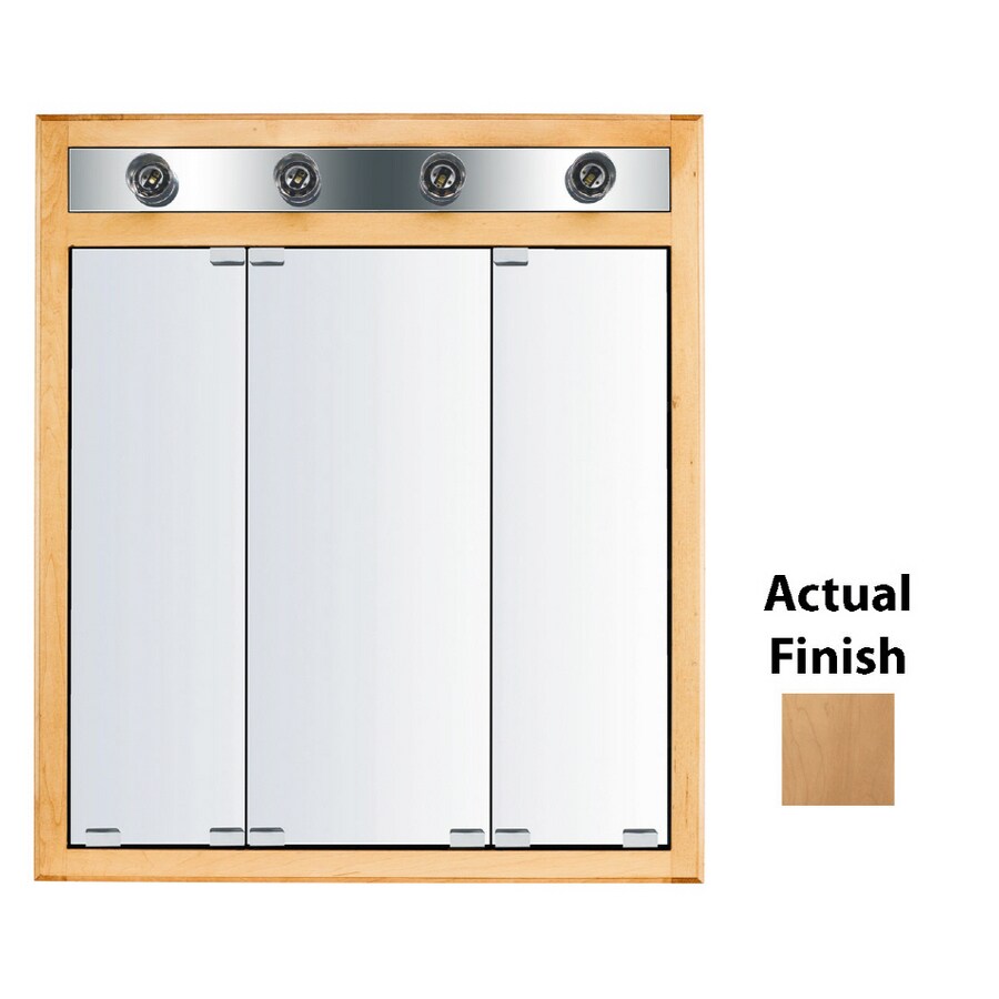 KraftMaid LTV3035C.FS-MOM1-CR 30" Wood Surface Mount Medicine Cabinet - Thumbnail