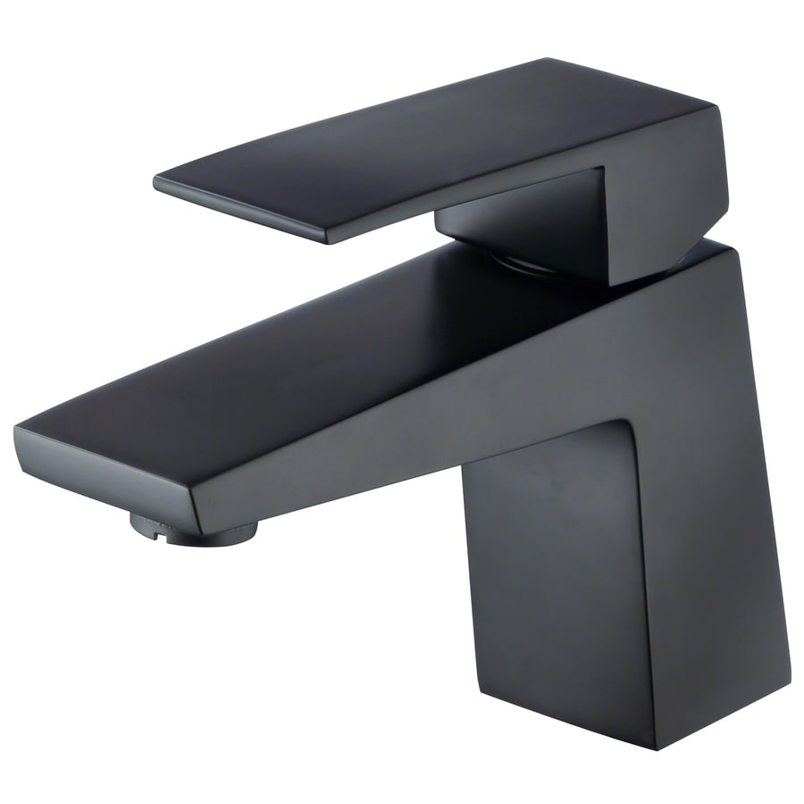 Shop Danze MidTown Satin Black 1Handle Single Hole Bathroom Faucet