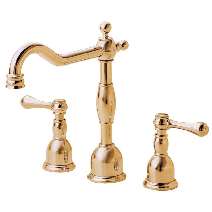 Danze Opulence Polished Brass 2handle Widespread Bathroom Sink Faucet