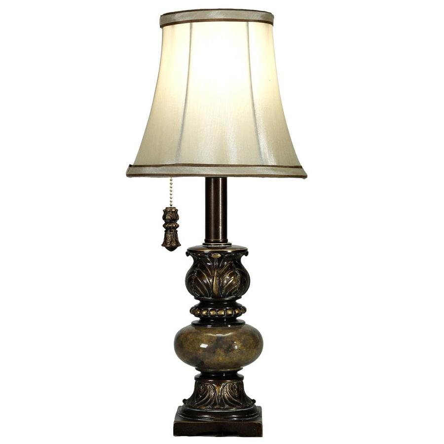 StyleCraft Home Collection 18.5in Trieste Marble Table Lamp with