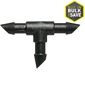 Mister Landscaper 10-Pack 1/4-in Acetal Drip Irrigation Tees
