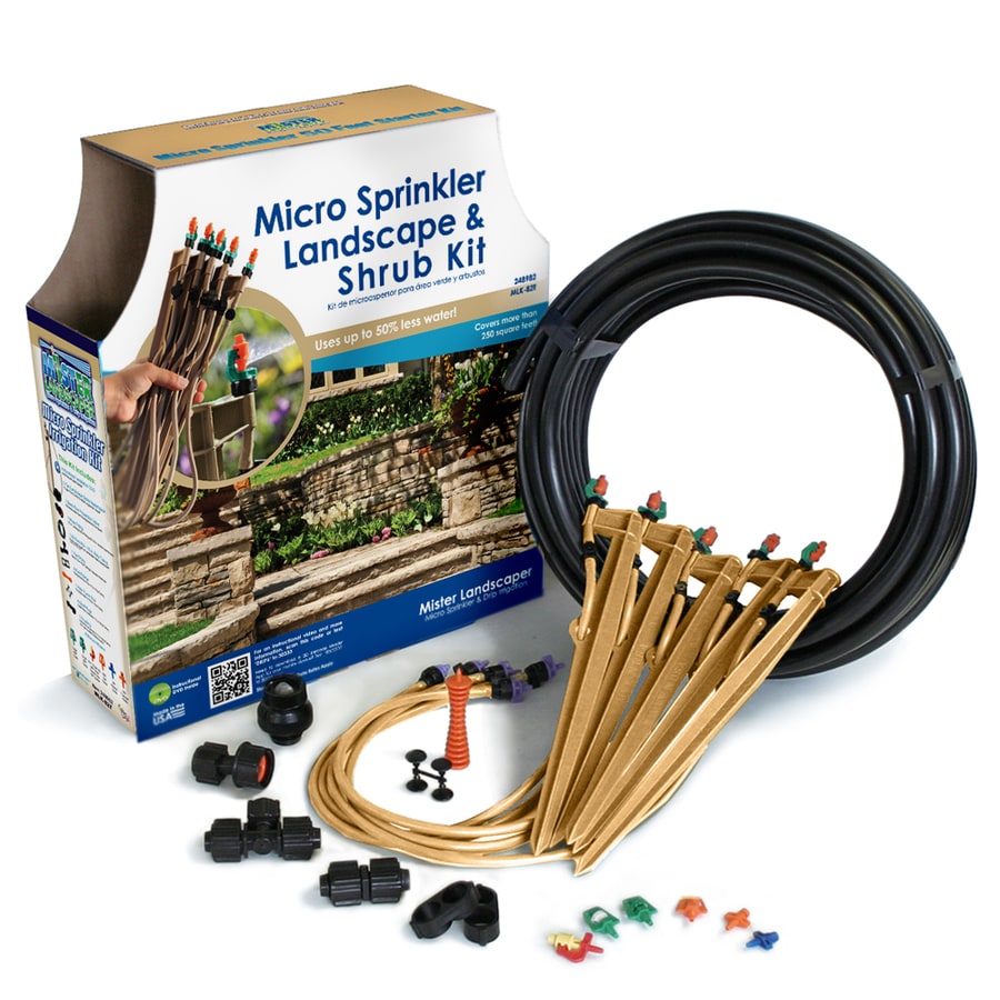 Mister Landscaper Drip Irrigation Landscape Kit At