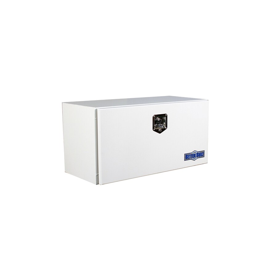 Better Built 36-in x 17-in x 18-in White Powder Coat Steel ...