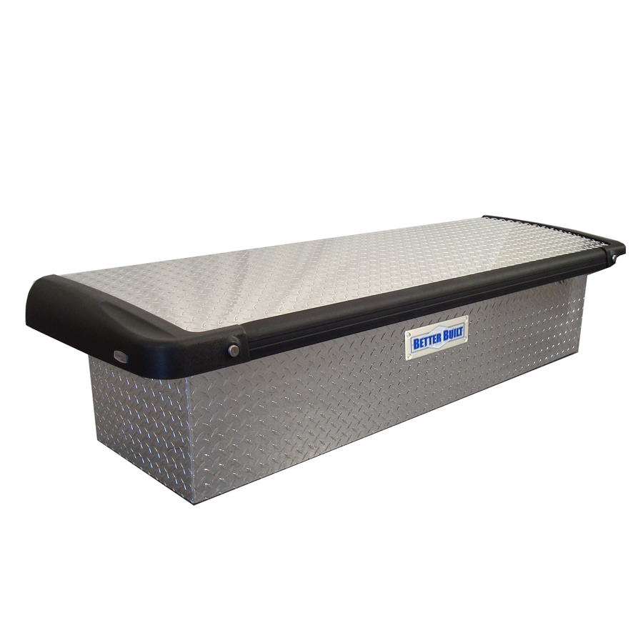Better Built 70011168 61-1/2-in x 20-in x 13-3/4-in Aluminum Aluminum Mid-Size Truck Tool Box