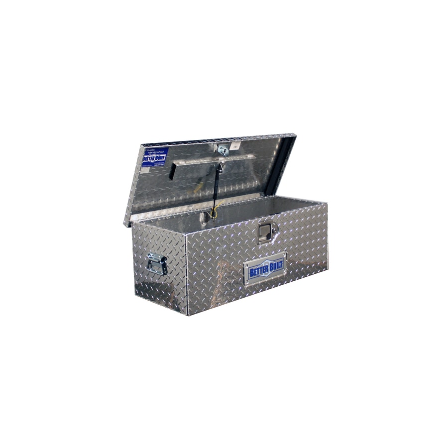 Better Built 30-in x 12-in x 11-in Silver Aluminum Trailer Tongue Truck  Tool Box