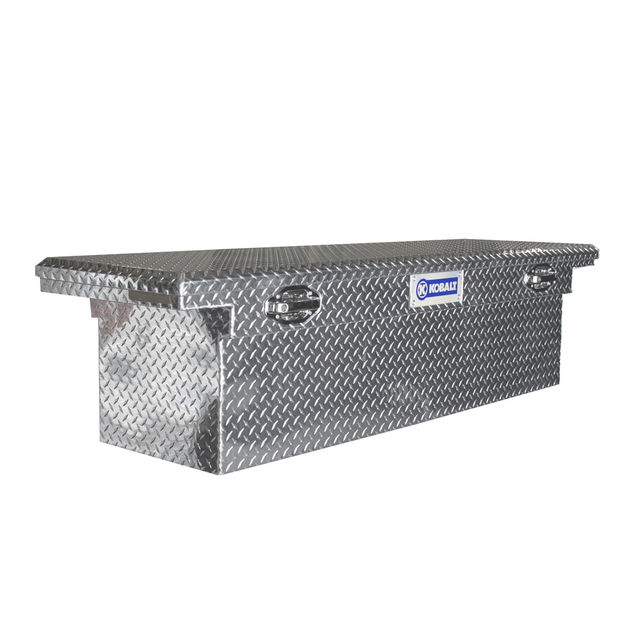 Kobalt 70in x 19in x 15in Aluminum Crossover Truck Tool Box in the