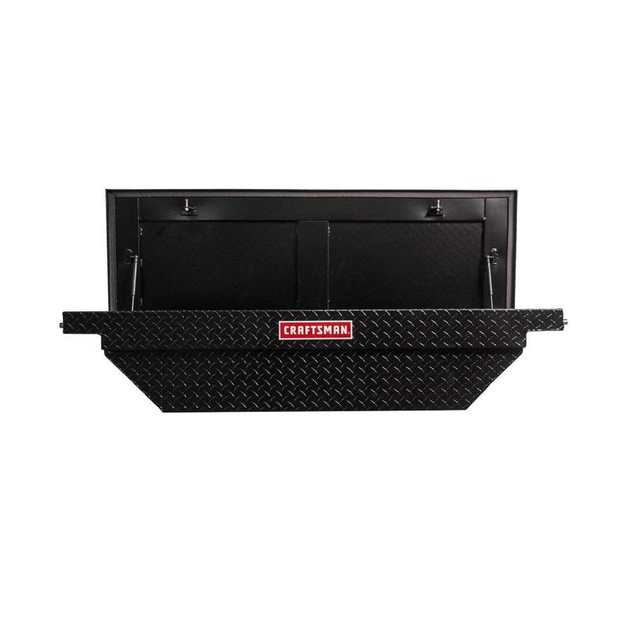 CRAFTSMAN 61.5-in x 20-in x 13-in Matte Black Aluminum Crossover Truck ...