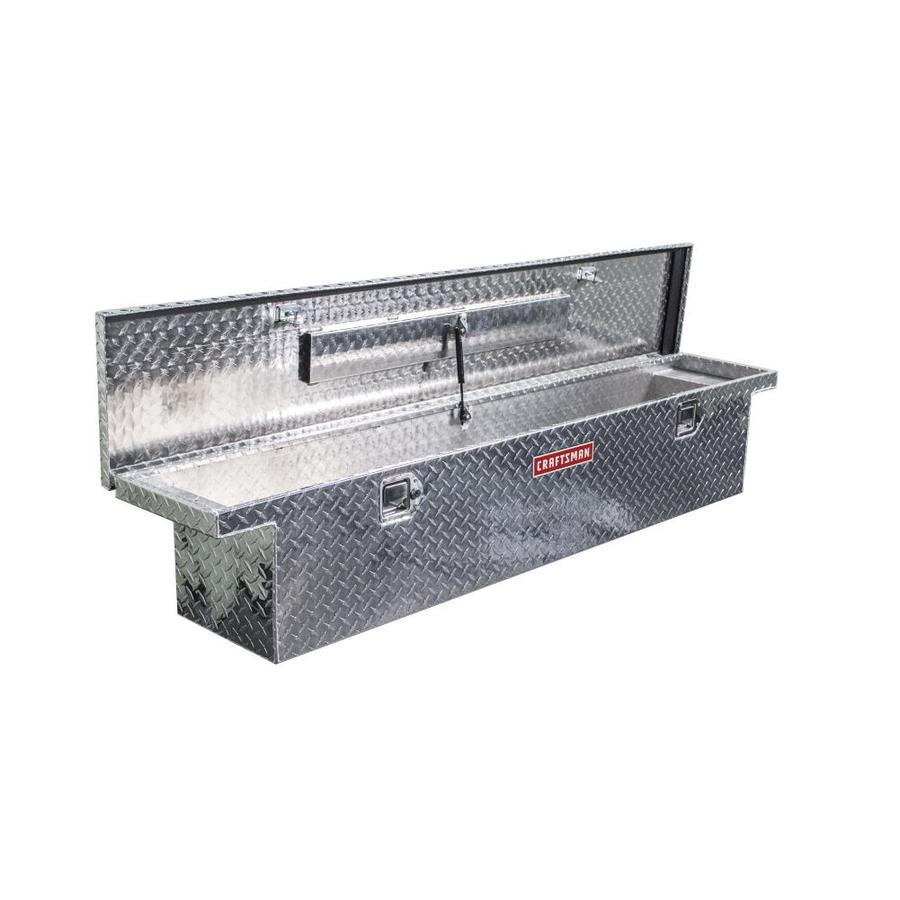 CRAFTSMAN 69-in x 12-in x 13-in Aluminum Crossover Truck Tool Box at ...