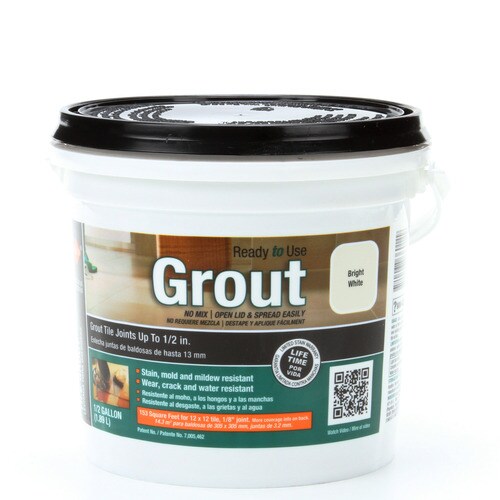 Tec Bright White Sanded Grout In The Grout Department At