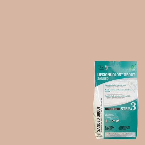 Tec 10 lb sandstone beige sanded grout at lowes