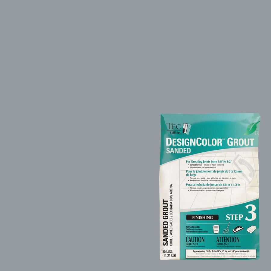 TEC Skill Set 25lb Delorean Gray Sanded Powder Grout at