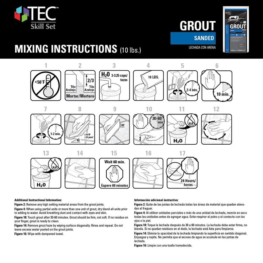 TEC 3301033325 Grout-Tile - View #4