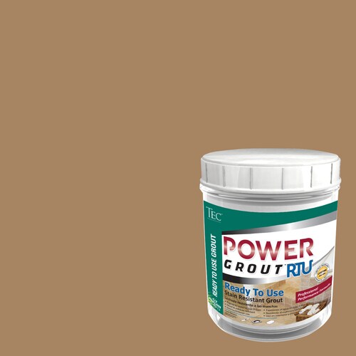 TEC 7lb Light Buff Sanded Premixed Grout at
