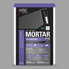 mortar tec modified skill gray porcelain lb polymer thinset powder lowes grout flooring