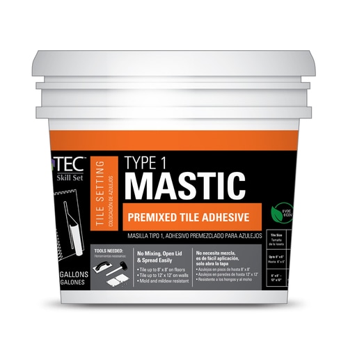 TEC Skill SetPack Ceramic Tile Mastic (3.5Gallon) in the Flooring