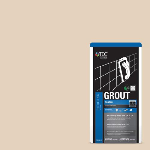 Tec Skill Set 25 Lb Pearl Sanded Grout At