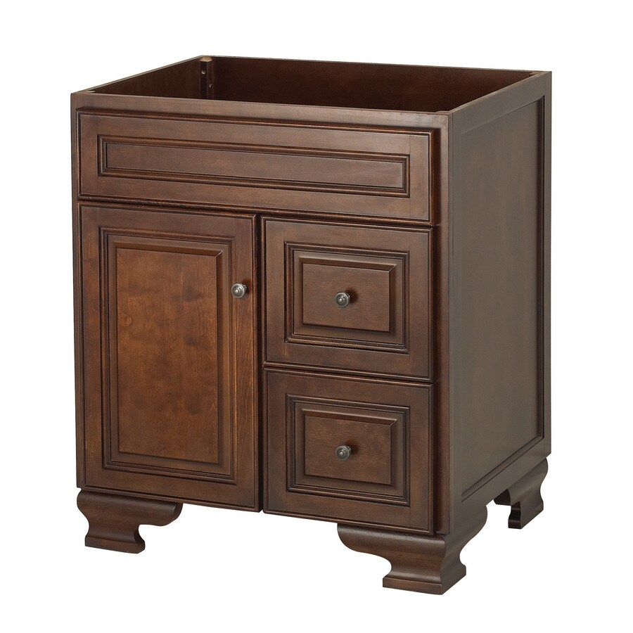 Foremost Hawthorne 30in Dark Walnut Bathroom Vanity in the