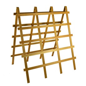 Garden Architecture Folding 42-in W x 48-in H Natural Utilitarian Garden Trellis