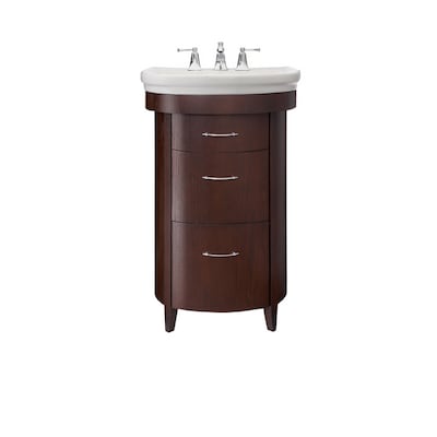 Porcher 23 3 4 White Calla Ii Bath Vanity Combo At Lowes Bath Vanity Combo At Lowes
