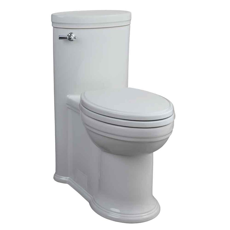 Porcher Archive Single Chair height 1 piece 12 in Rough In in the Toilets department at Lowes