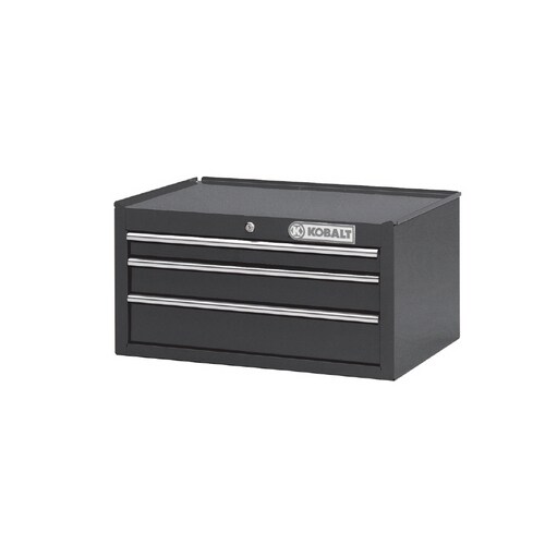 Kobalt 3 Drawer 261 Steel Intermediate Tool Chest Black At