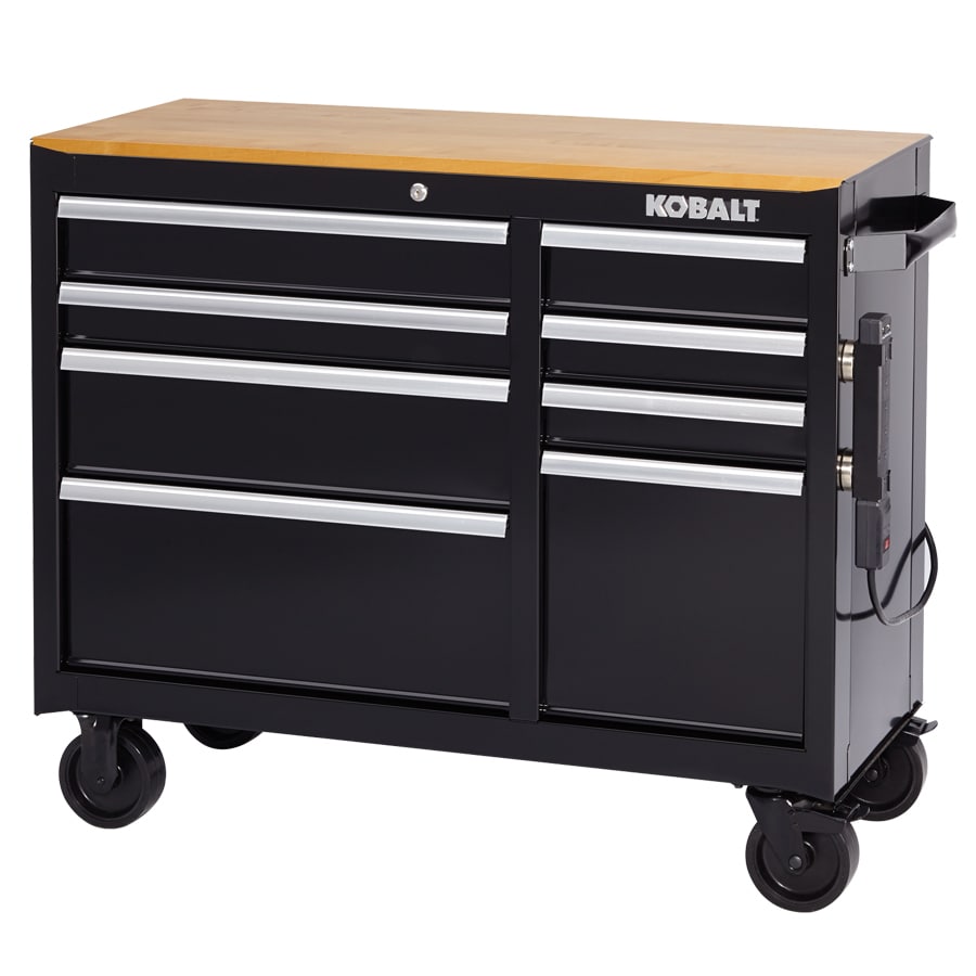 Shop Kobalt 41-in W x 34.5-in H 8-Drawer Ball-bearing ...