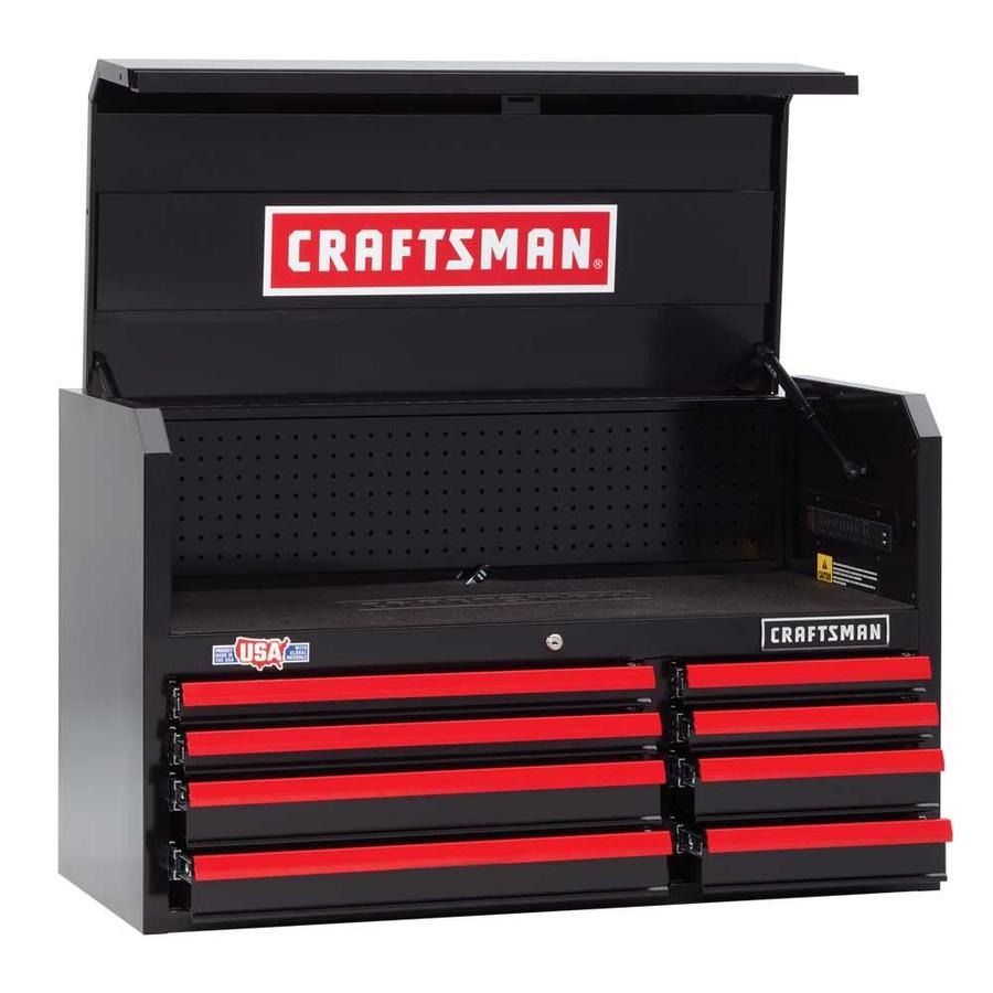 CRAFTSMAN 2000 Series 40.5-in W x 24.5-in H 8-Drawer Steel Tool Chest ...