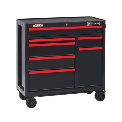 Craftsman 2000 Series 41 In W X 41 1 In H 7 Drawer Steel Rolling