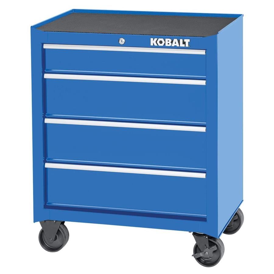 Kobalt 1000 Series 26 5 In W X 32 5 In H 4 Drawer Steel Rolling