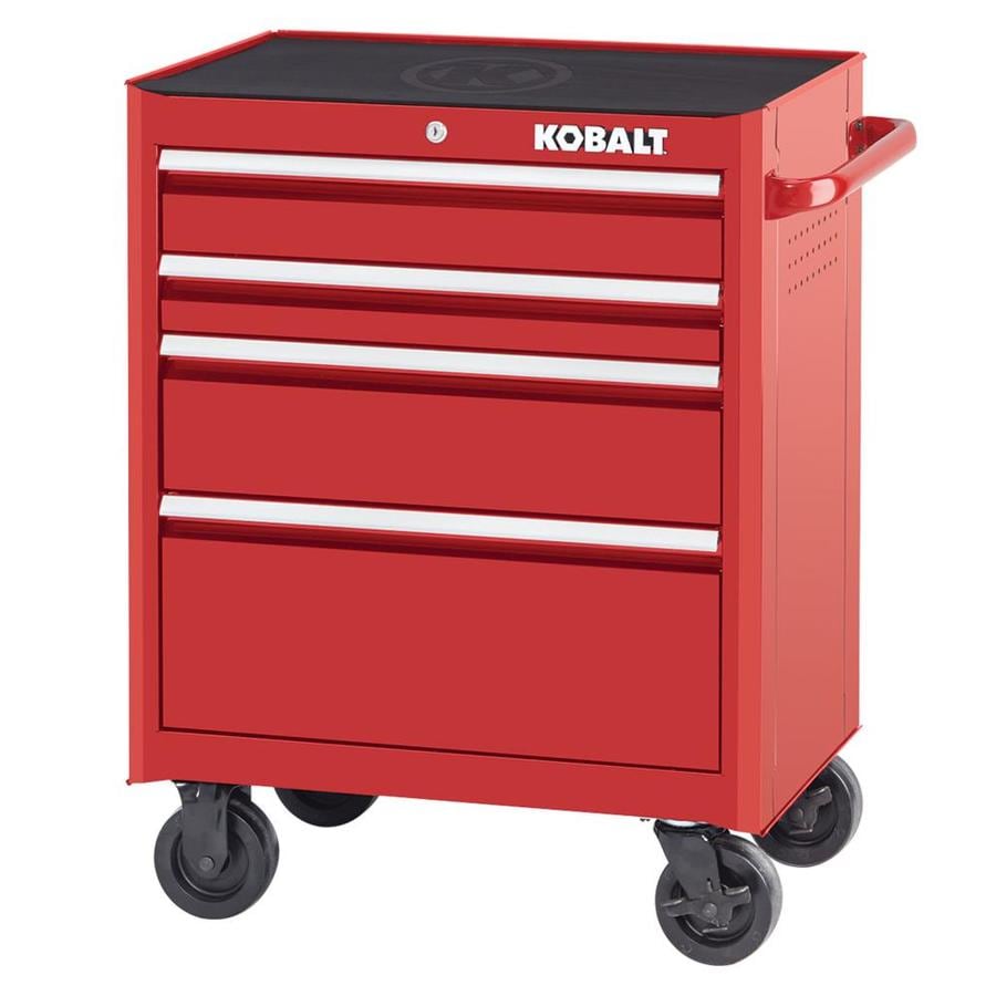 Kobalt 2000 Series 26 5 In W X 34 5 In H 4 Drawer Steel Rolling