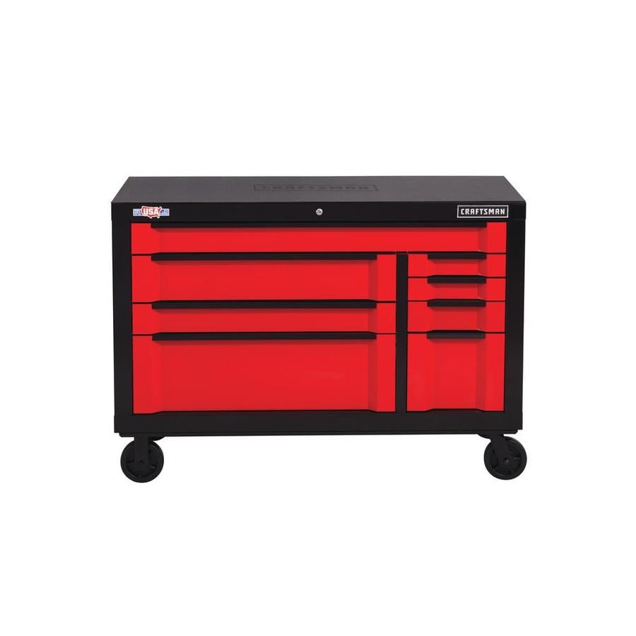 Craftsman 3000 Series 54 In W X 37 In H 8 Drawer Steel Rolling