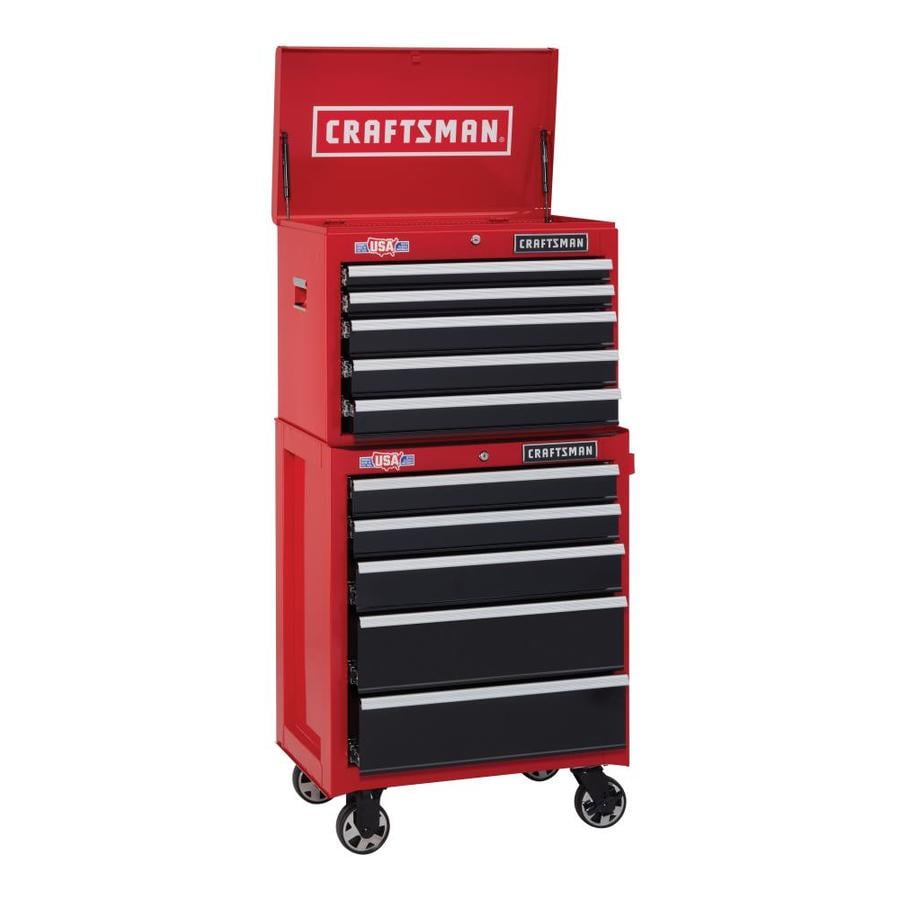 CRAFTSMAN 2000 Series 26-in W x 19.75-in H 5-Drawer Steel Tool Chest ...