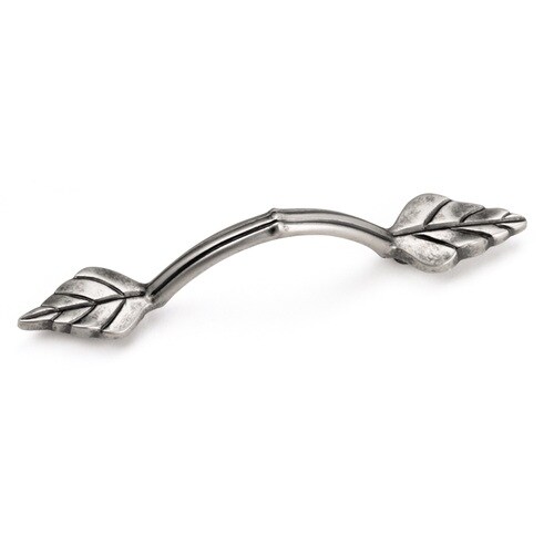 Laurey Antique Pewter Rectangular Cabinet Door Pull At Lowes Com