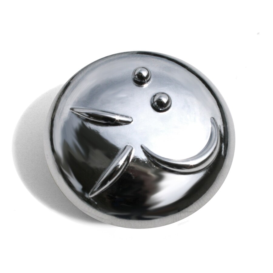 Laurey 1.375-in Polished Chrome Round Modern Cabinet Knob