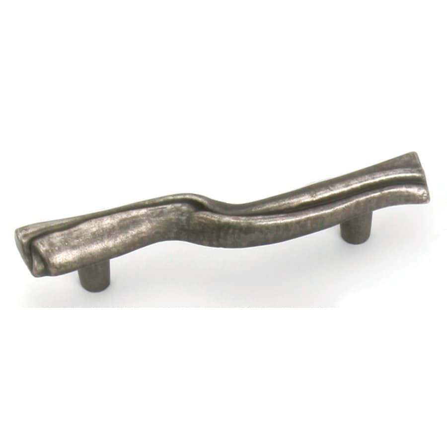 Laurey Antique Pewter Rectangular Cabinet Pull At Lowes Com