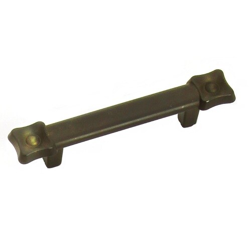 Laurey Bronze Rectangular Cabinet Door Pull in the Drawer ...