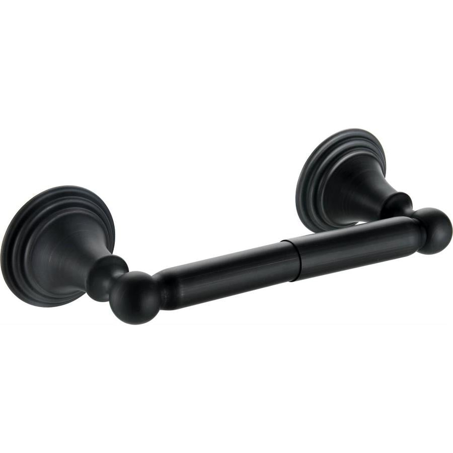 Paradise Bathworks Eden Oil Rubbed Bronze Wall Mount Spring Loaded Toilet Paper Holder In The Toilet Paper Holders Department At Lowes Com