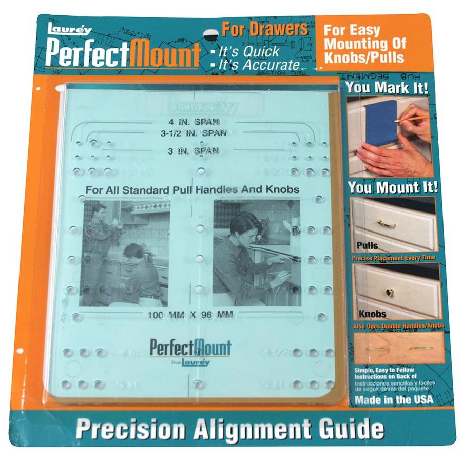 Laurey Perfect Mount Clear Clear Mounting Template in the