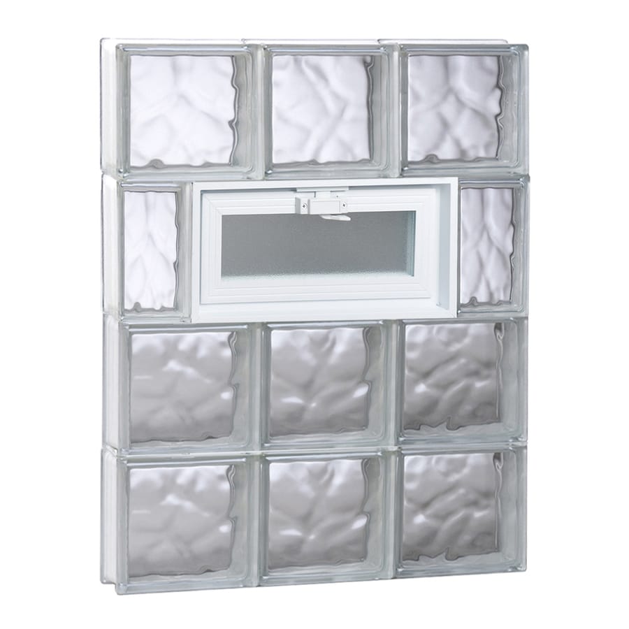 REDI2SET Wavy Glass Pattern Frameless Replacement Glass ...