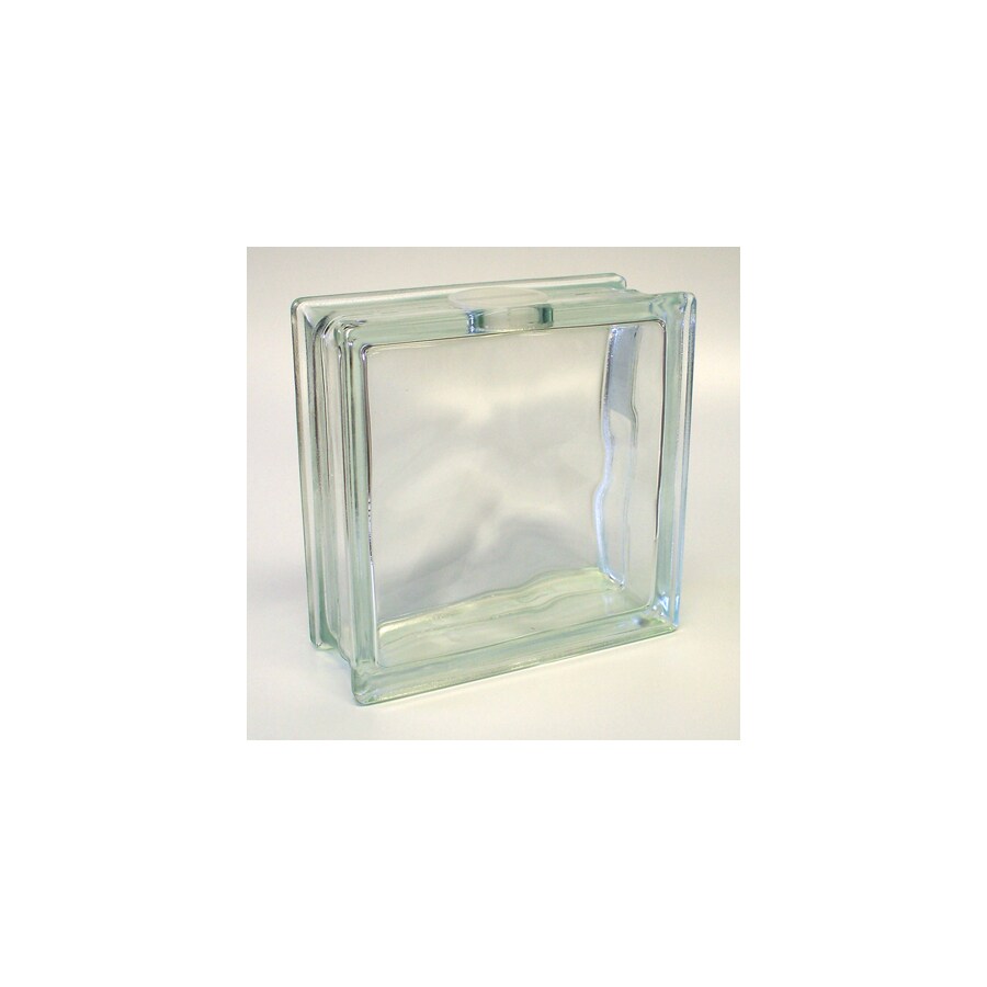 REDI2CRAFT Craft Block 5-Pack Wave Glass Block (8-in H x 8-in W x 3-in D)  in the Glass Block department at