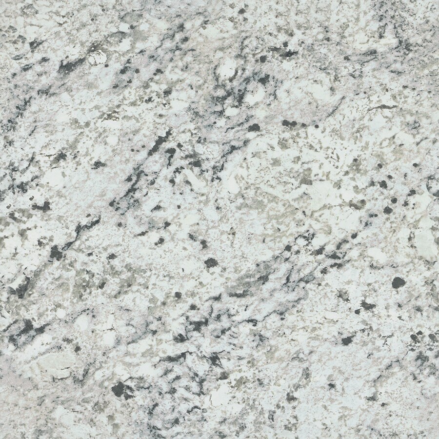 Formica Brand Laminate Patterns 30 In X 120 In White Ice Granite