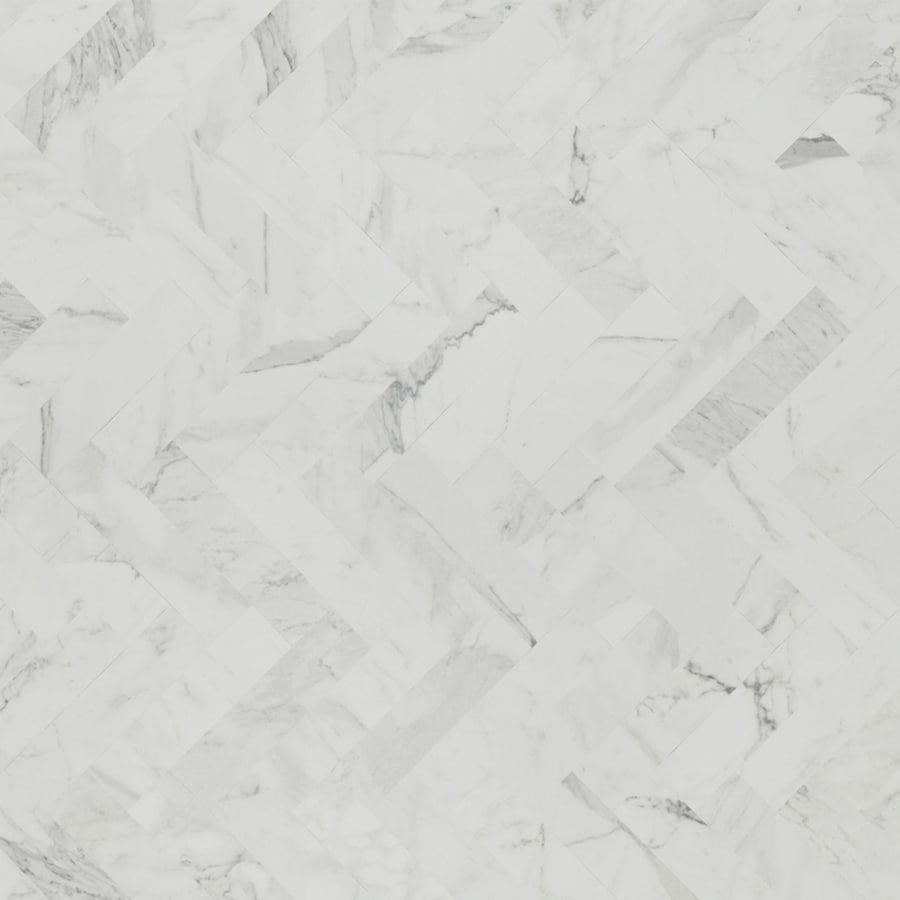 Formica Brand Laminate Patterns 60in x 144in White Marble Herringbone