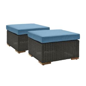Outdoor Ottomans Foot Stools At Lowes La Z Boy Outdoor New Boston 2pk Ottoman