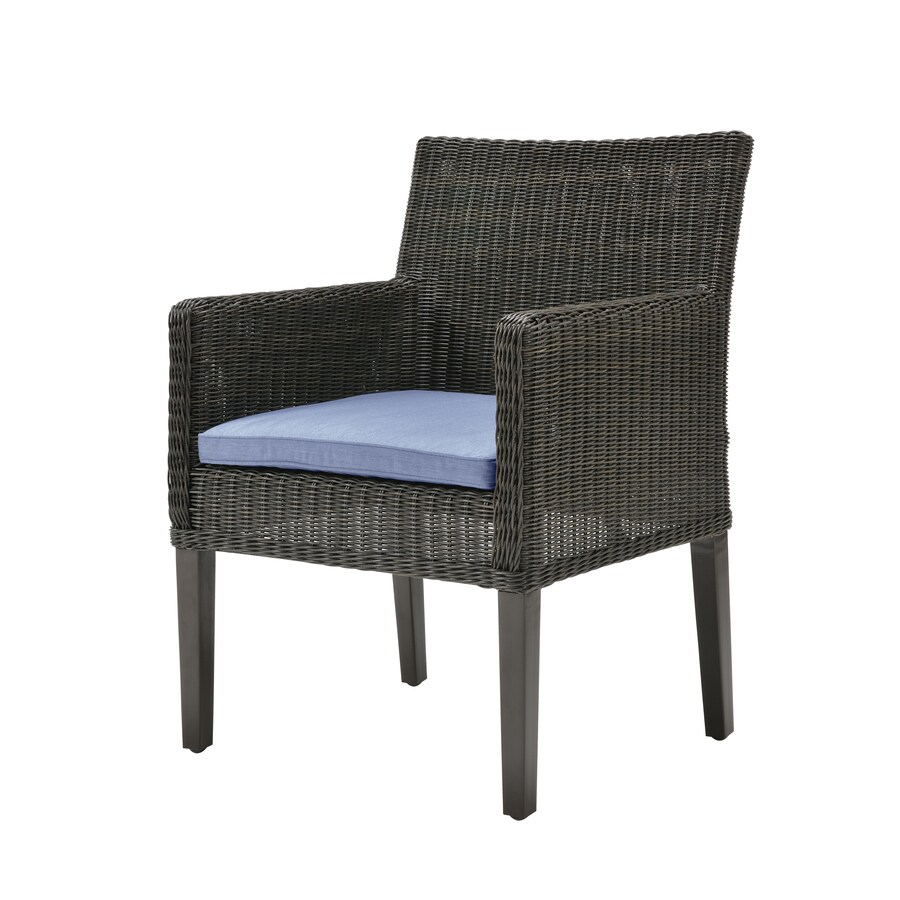 La Z Boy Outdoor Riverview 2 Count Brown Wicker Patio Dining Chairs La Z Boy Outdoor Riverview 2 Count Brown Wicker Patio Dining Chairs With