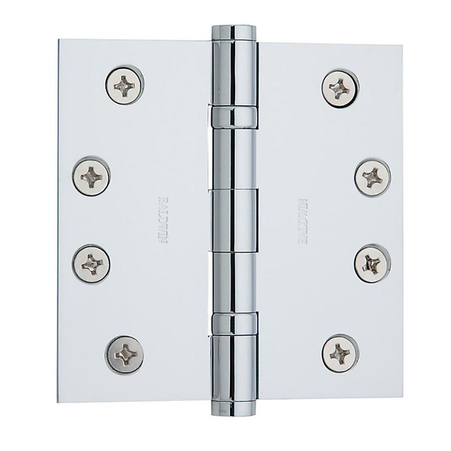 Baldwin Estate 4 In Chrome Mortise Door Hinge At Lowes Com