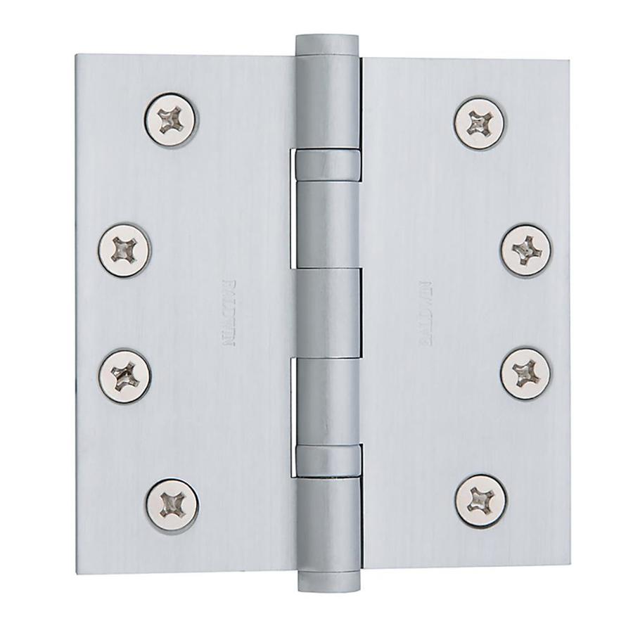 Baldwin Estate 4 In Satin Chrome Mortise Door Hinge At Lowes Com