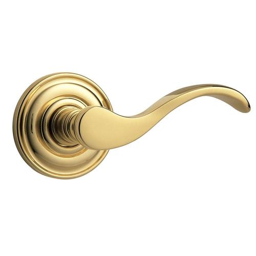 Baldwin Estate Wave Lifetime Polished Brass Right Handed Dummy