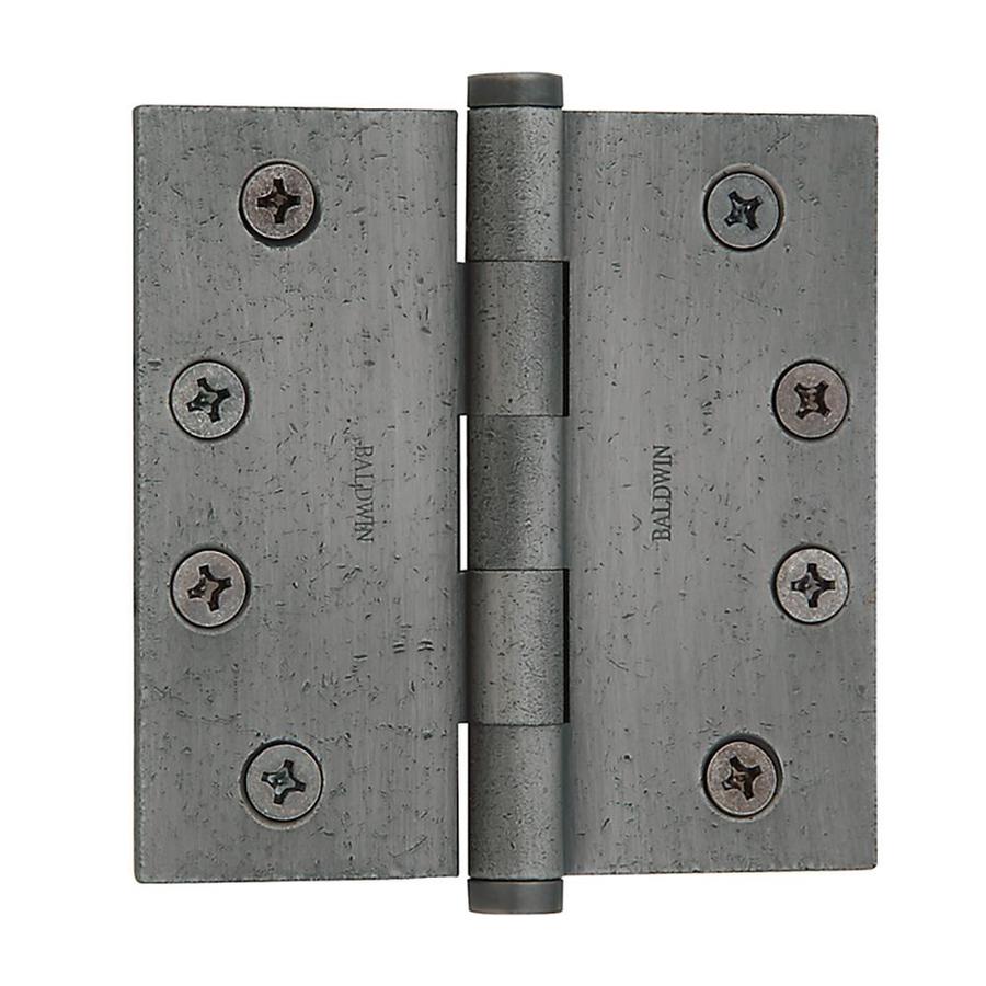 Baldwin Estate 4 In Pewter Mortise Door Hinge At Lowes Com