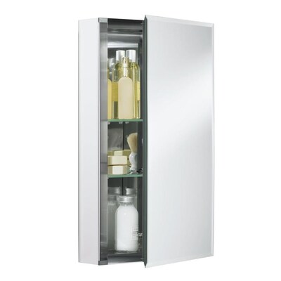 Kohler 15 In X 26 In Rectangle Surface Recessed Mirrored Medicine