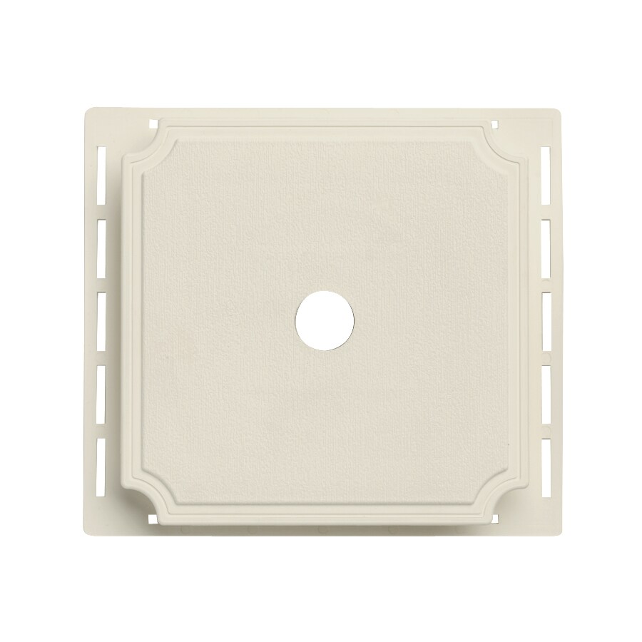 7in x 7in Pearl Vinyl Universal Mounting Block at
